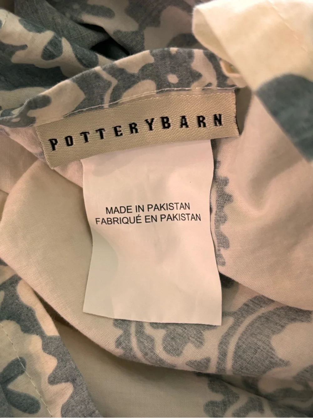 Pottery Barn Lucianna Medallion Twin Duvet Cover